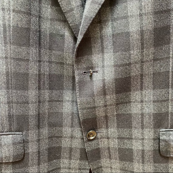 Z Zegna Plaid Wool Jacket - Picture 3 of 5